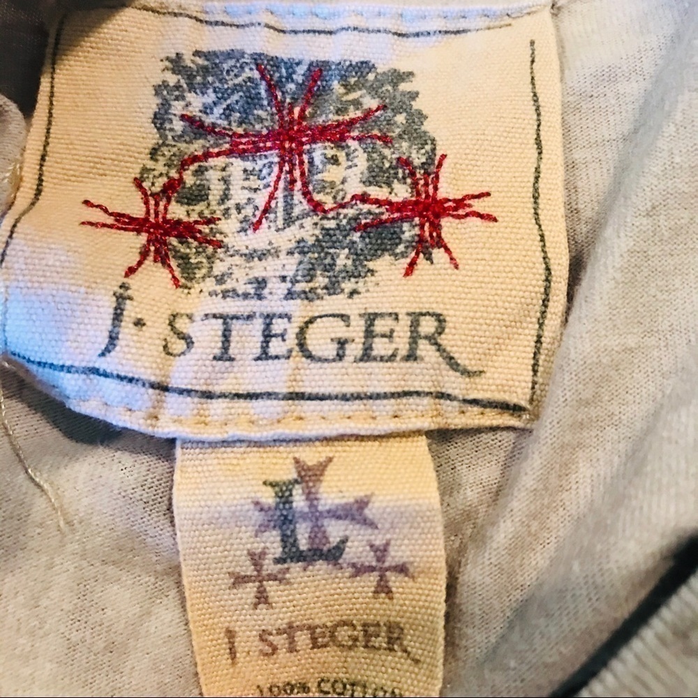 J. Steger Short Sleeve Destructed T-Shirt - Picture 16 of 16